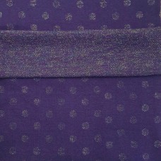 Cuffs Purple Dot Colorfull Glitter
