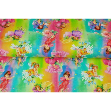 All Over Print Multicolor Fairy --Jersey---