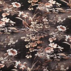 Pleated Blinds with Flowers
