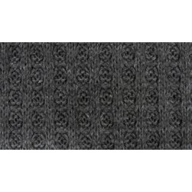 Cotton Knitted Waffle Anthracite