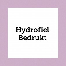      Hydrophilic printed