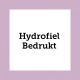      Hydrophilic printed