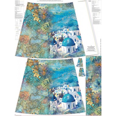 Skirt panel Santorini