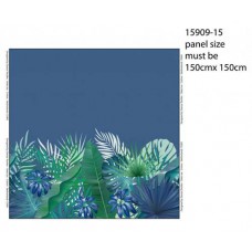  Ladies Panel jungle leaves
