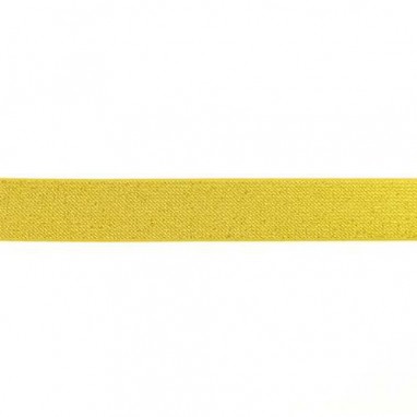 Glitter Elastic 25 mm Gold