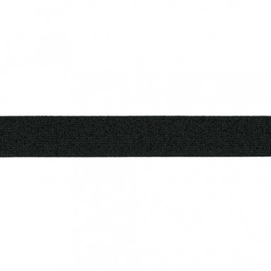 Glitter Elastic 25 mm Black
