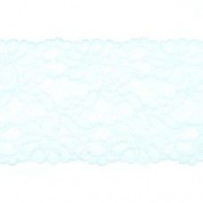 Stretchable Lace Uni Light Blue
