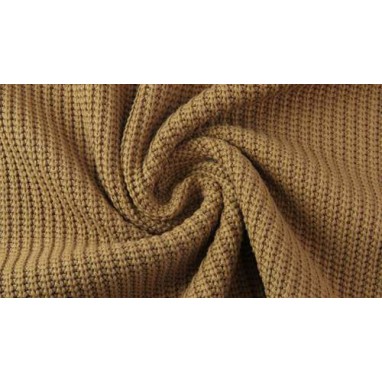 Cotton Knitted Cable Beige