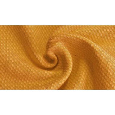 acquard heavy sweat brushed Yellow ochre