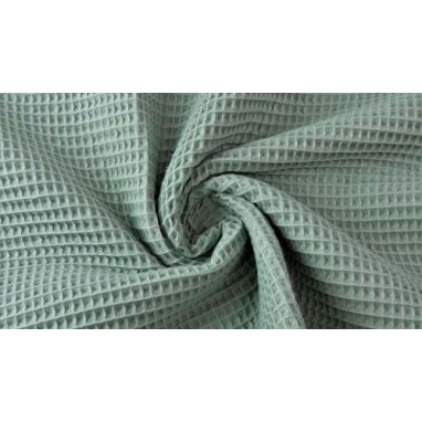 Cotton Waffle Dark Old Green