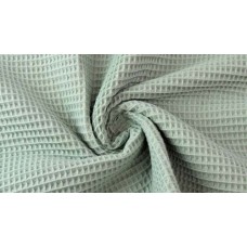 Cotton Waffle Old Green